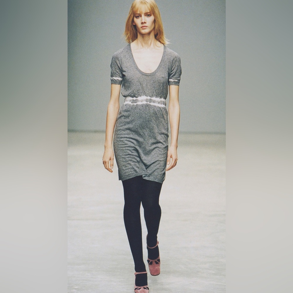Vintage F/W 2001 Miu Miu tie dye knit dress Small